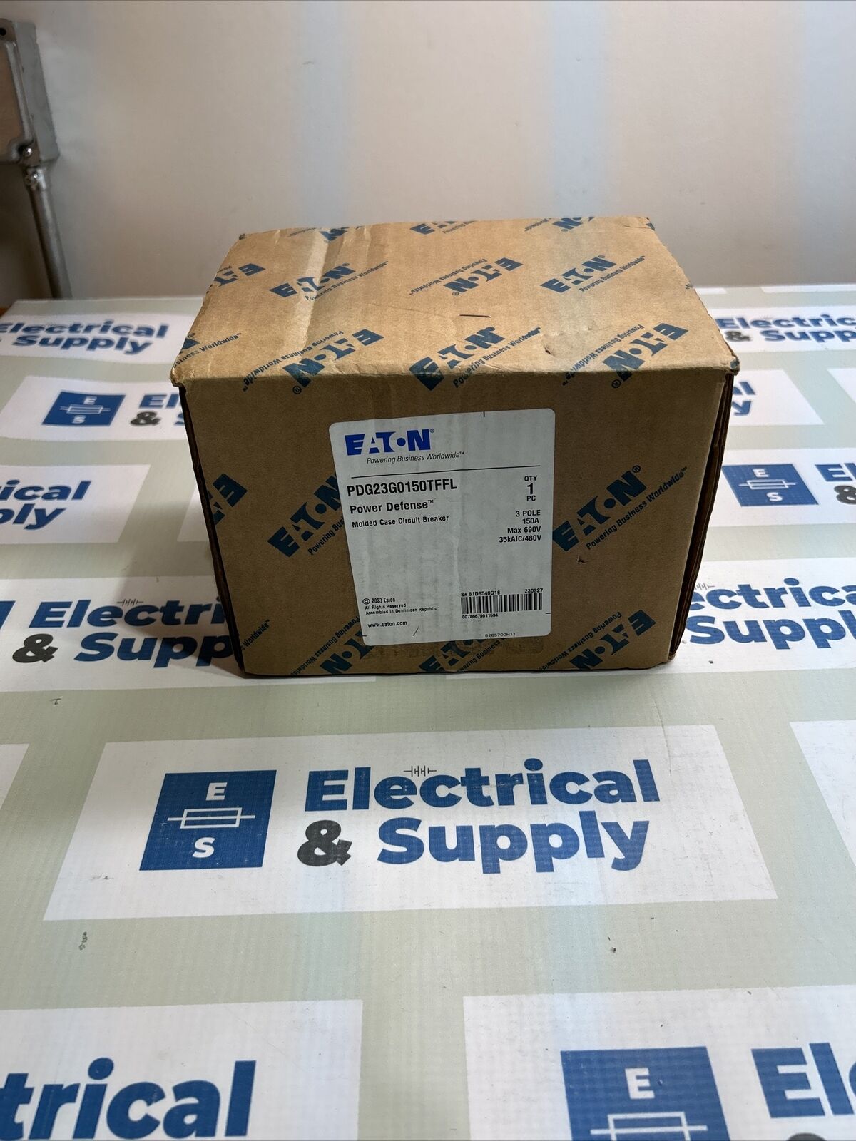 Pdg23g0150tffl 3 Pole 150 Amp 600 Volt New Eaton - Electrical And Supply